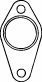 FONOS 80060 Gasket, exhaust pipe